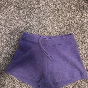 Vibrant Purple Women's Athletic Shorts